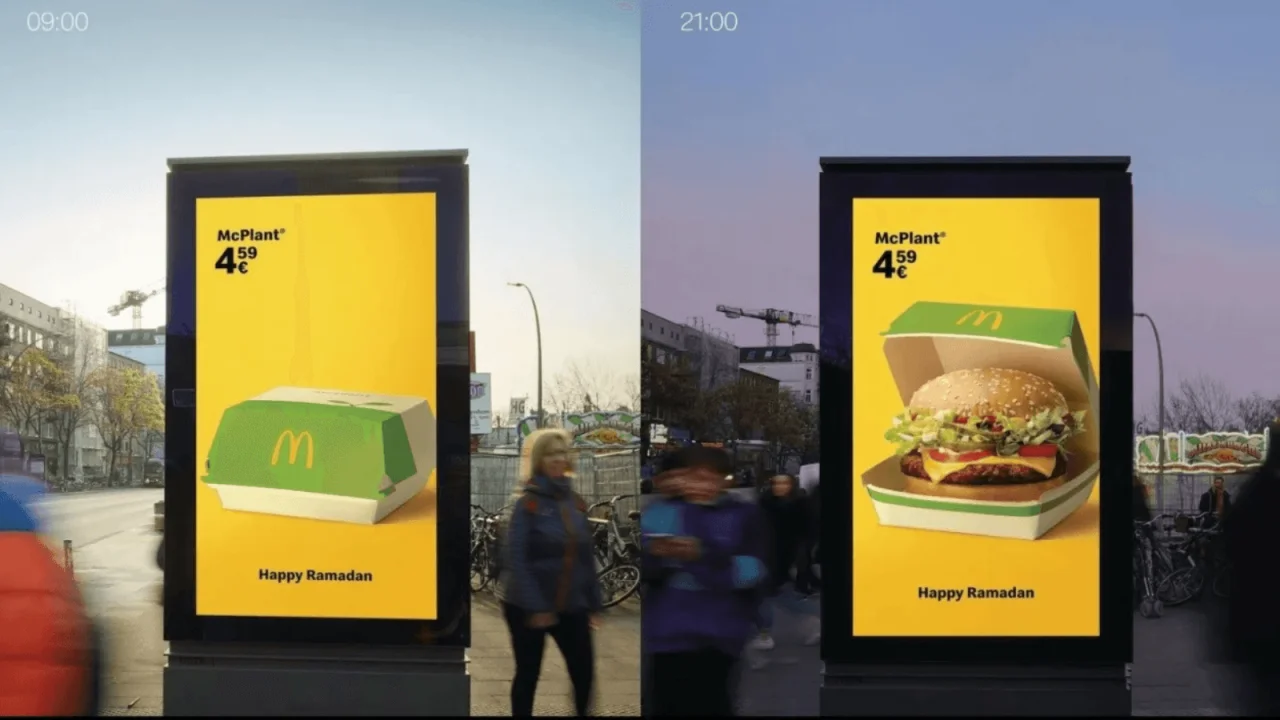 McDonald’s Almanya’dan Ramazan’a Özel Saat Ayarlı Reklam Kampanyası