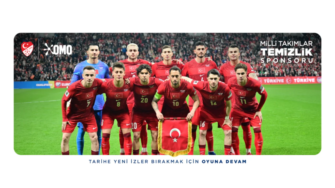 OMO, Türkiye Futbol Federasyonu Erkek ve Kadın Millî Takımlarının Temizlik Sponsoru Oldu